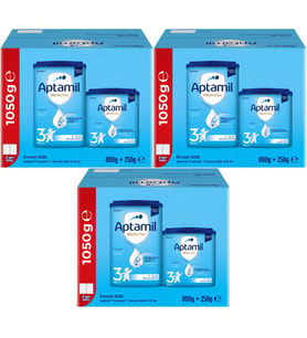 Nutrıcıa Aptamil Pronutra 1050GR (800+250GR) Devam Sütü No:3 (9-12 Ay) Avantaj Pk (3 Lü Set)