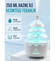Şans Ağacı LED Işıklı Ultrasonik Buhar Makinesi Esansiyel Yağ Aroma Yayıcı