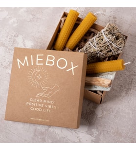 Enerji Başlangıç Seti: Palo Santo Tütsü - Balmumu Mum - Adaçayı Tütsü Demeti