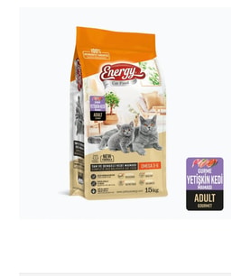 Pet Food Energy Cat Food Energy® Gurme Yetişkin Kedi Maması-15 Kilogram
