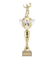 ODAK KUPA - Figürlü Kupalar - Voleybol Erkek Figürlü Kupalar FG-088 B - 61 cm