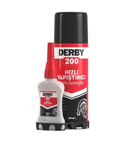 Derby 200 ML Ultra Güçlü Hızlı Yapıştırıcı Seti