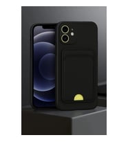 İphone 11 Kılıf Kelvin Kartvizitli  - Koyu Yeşil