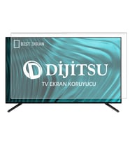 Dijitsu 50DG22000 çerçevesiz Tv Ekran Koruyucu - Dijitsu 50" inç 126cm KIRILMAZ Televizyon Ekran Koruyucu