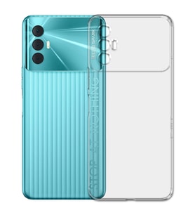 Kvy Tecno Pova 3 Kamera Korumalı Süper Silikon Kılıf