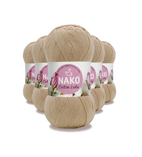5 Adet Cotton Lüks Yelek Tunik Kazak Bluz Hırka İpi Yünü Camel 97582