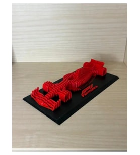 🏁 Formula 1 Aracı Minyatür Masa Dekoru – 3D Baskı Yarış Temalı Hediye