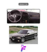 BMW E36 AİRBAGSİZ (1990-1998) Torpido Örtüsü Güneşten Korur Kolay Montaj Tam Uyum D2