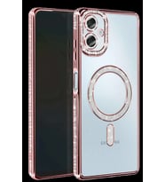 Galaxy A06 Joke Simli Magneticsafe Kılıf - Pembe