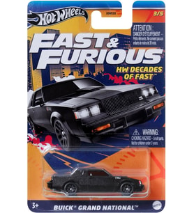 Hot Wheels Fast & Furious Buick Grand National Hrw43 (Çok Renkli)