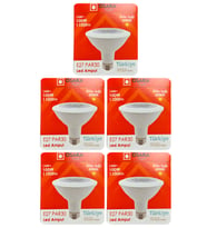 (5 Adet) Osaka 14W (100W) Sarı Işık (3000K) E27 Duylu (Kalın Duy) Led PAR30 Ampul