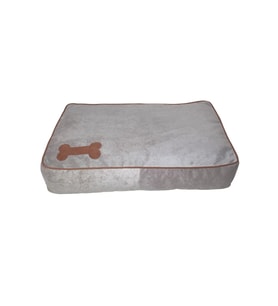 Konforlu Gri Kedi ve Köpek Yatağı 100x70x20 cm