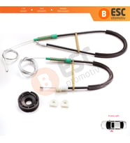 Volvo C70 MK1 872 1996-2002 2-Kapı Coupe 9467884 İçin Sol Cam Kriko Tamir Seti