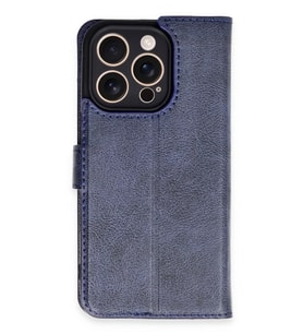 iPhone 16 Pro Kılıf Trend S Plus Kapaklı Kılıf - Lacivert