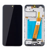 Samsung Galaxy SM-A015 A01 Ekran Lcd Çıtalı % 100 Kvk Orjinal (Siyah)