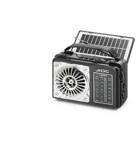 Nostaljik Kamp Ve Outdoor Solar Şarjli Tws Taşinabi̇li̇r Hoparlör H664BTS