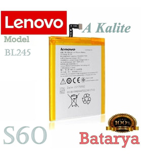 Lenovo   Uyumlu S60 Batarya BL245 model A Kalite Yeni Üretim
