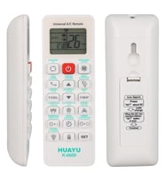 Huayu K-6600 Üniversal Akıllı Klima Kumandası 99% Uyumluluk LCD Ekranlı