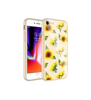 Apple iPhone SE 2022 Uyumlu Kılıf Kamera Korumalı Desenli Sert Silikon Zore Epoksi Kapak (Model 2)