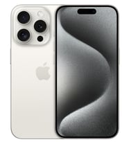 İKİNCİ EL APPLE IPHONE 15 PRO (12 AY GARANTİLİ) (Beyaz titanyum)