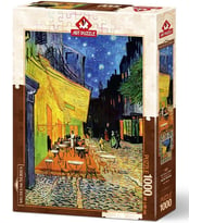 Art Puzzle Kafe Terasta Gece 1000 Parça Puzzle 5210