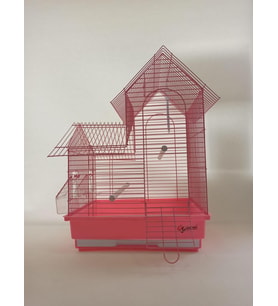 Dayang Villa Kafes 35x28x47 cm Pembe