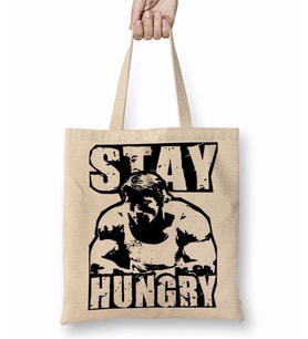 Arnold Stay Hungry Bez Çanta Uzun Saplı