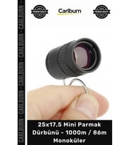#Dürbün Rus Metal Zoom Optik 25x175 Mini Parmak Dürbünü 1000m 86m Monoküler