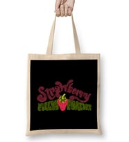 Strawberry Fields Forever 01 Bez Çanta Uzun Saplı