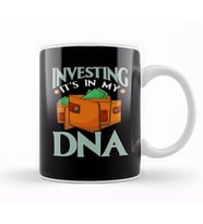 Investing It's In My DNA Cool Financial Investor Kupa Bardak Porselen