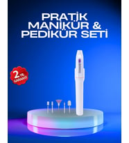 Taşınabilir Profesyonel Elektrikli Tırnak Matkap Seti – Sessiz, Güçlü ve Dayanıklı