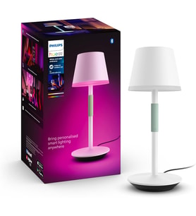 Philips Hue Go Belle Taşınabilir Masa Lambası - Beyaz (Çok Renkli)