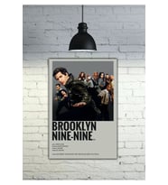 Brooklyn Nine-Nine dizi Filmi Poster Dekor Konsept Tablo MDF Kaliteli Baskı Çerçeve Görünüm