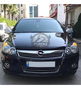 Opel Astra H 2004-2012 Uyumlu H lip Esnek Ön Lip 2 Parça Karlık Ön Ek Tampon Altı Dil