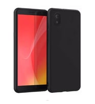 TCL L7 Kılıf First Silikon - Siyah