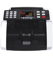 Sc8000 Lite, TL Karışık Sayım, Dolar ve Euro Adet Sayım Sahte Kontrollü Para Sayma Makinesi - Müşteri Ekranı Hediyeli