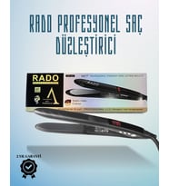 Rado Rd-446 Seyahat Dostu Saç Düzleştirici – Güvenlik Kilidi Taşınabilir Tasarım