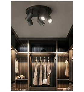 MYLİGHTS SPOR MODERN beşli led LED AVİZE SPOT PLOFONYER HAREKETLİ AVİZE