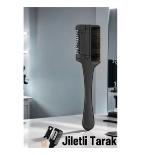 Saç Kırığı İçin Jiletli Tarak