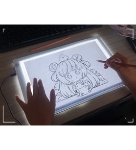 Monozone A4 Led Işıklı(3 Seviye) Çizim Kopyalama Animasyon Portre Dövme Grafik Çizim Tableti