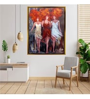 Altın  Çerçeveli tablo n850