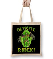 Rick and Morty - I'm Pickle Rick! I'M PICKLE RIIICK Bez Çanta Uzun Saplı