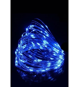 3 metre mavi peri led