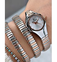 Daniel Klein Premium Yılan Model Dolamalı Kadın Kol Saati 23 mm (Çok Renkli)