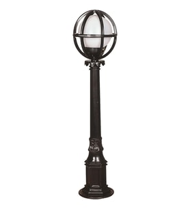 AVONNI BSU-68080-BSY-M9-BOP Siyah Boyalı Dış Mekan Aydınlatma E27 ABS Polietilen Cam 20cm
