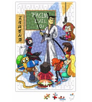 Adventure Time Samurai Jack Princes Marceline Finn Jake Puzzle