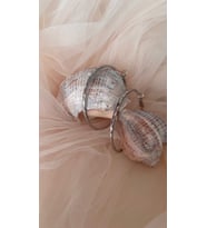 14 K kararmaz halka küpe silver renk