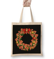 Pizza Multiface Christmas Wreath Bez Çanta Uzun Saplı