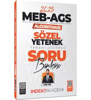 2025 MEB AGS Algoritması Sözel Yetenek Soru Bankası İndeks Akademi