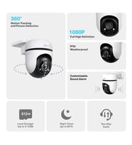 TP-LINK Tapo C500 Dış Mekan Yatay/Dikey Wi-Fi Güvenlik Kamerası